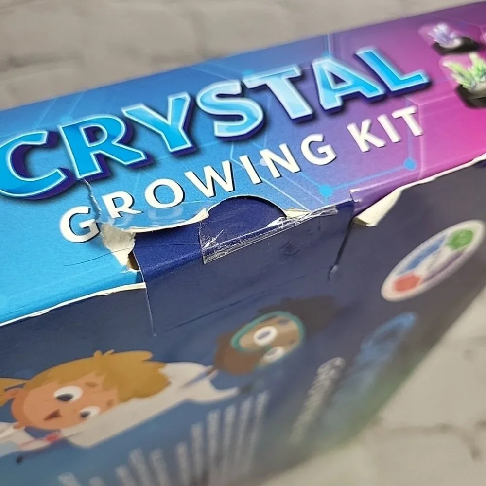 Crystal Growing Earth Science Kit‎ Kid Age 8 By Curious Universe New